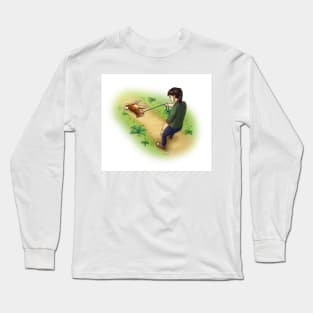 Pet Life - Walking the Dog Long Sleeve T-Shirt